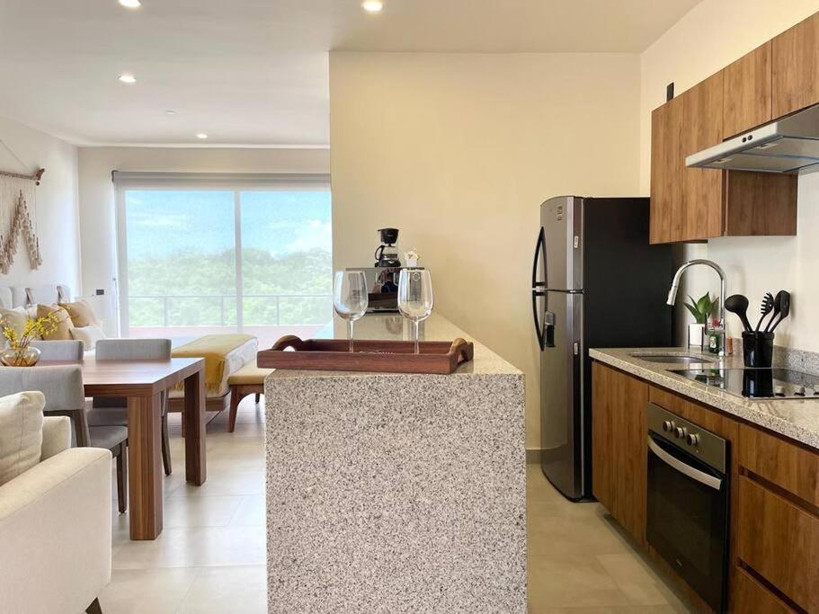 Aldea Savia By Andiani Travel Apartment Tulum Bagian luar foto