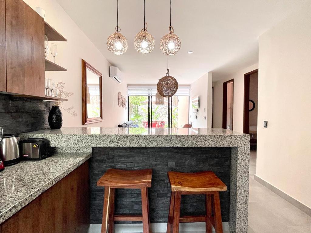 Aldea Savia By Andiani Travel Apartment Tulum Bagian luar foto