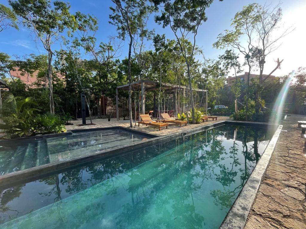 Aldea Savia By Andiani Travel Apartment Tulum Bagian luar foto