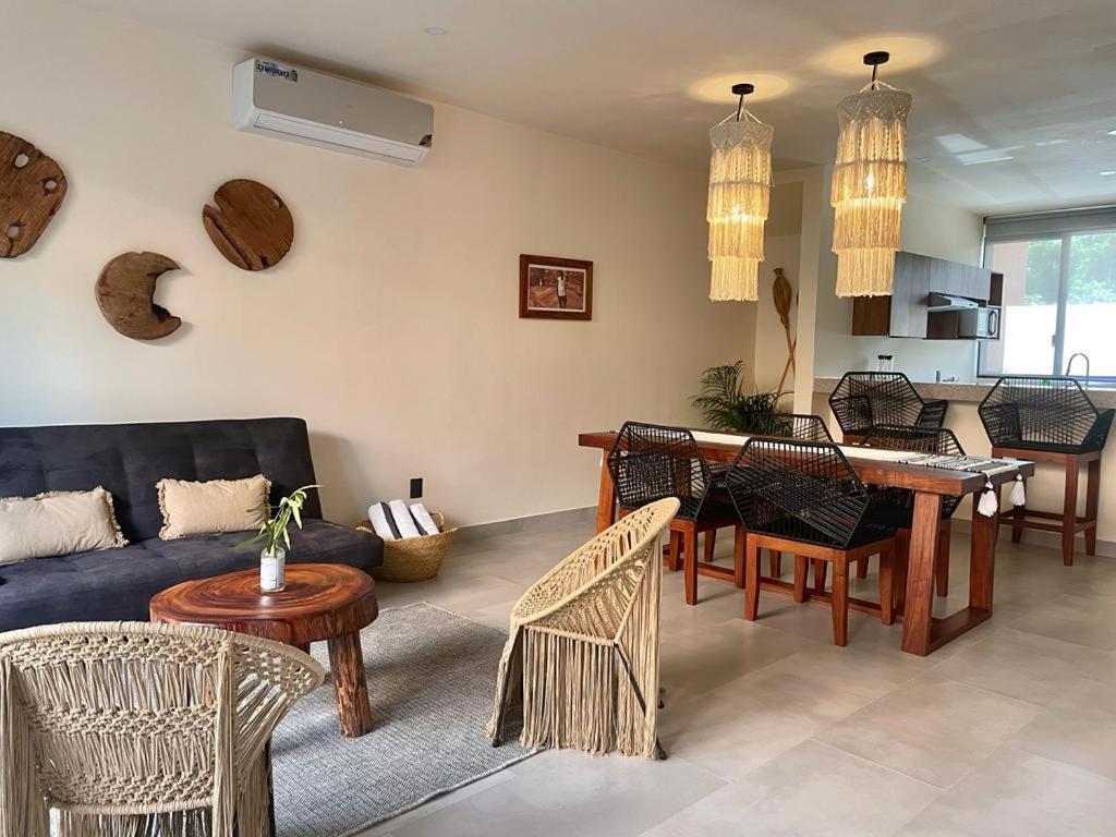 Aldea Savia By Andiani Travel Apartment Tulum Bagian luar foto